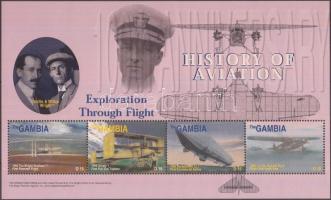 Centenary of Aviation mini sheet, 100 éves a motoros repülés kisív