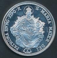DN "Magyar tallérok utánveretben - II. Lipót tallérja 1790." Ag (0,999) emlékérem (20g/38.61mm) T:PP Tanúsítvánnyal