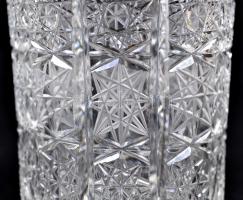 Csiszolt ólomkristály kínálók, 3 db