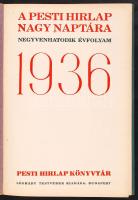 1936 A Pesti hírlap nagy naptára az évre. Gazdag képanyaggal. Jó állapotban