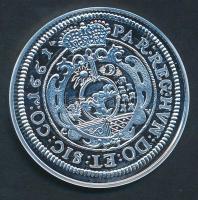 DN "Magyar tallérok utánveretben - Kemény János tallérja 1661." Ag (0,999) emlékérem (20g/...