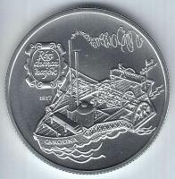 1994. 500Ft Ag "Régi dunai hajók - Carolina" T:BU