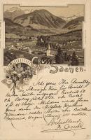 1898 Saanen Litho
