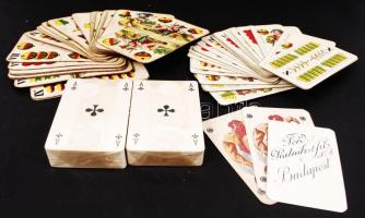 Bontatlan francia kártya, magyar kártya