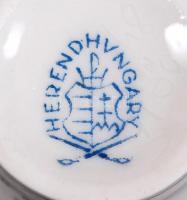 Herendi petrezselyem mintás mini váza, kézzel festett, hibátlan, jelzett, m:6,5 cm