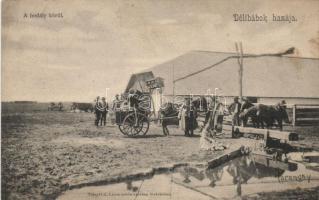 Hortobágy, a hodály körül, Haranghy; Telegdi K. Lajos utóda kiadása