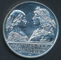 1990. 500Ft Ag "Mátyás király / Beatrix" T:BU
Adamo EM113