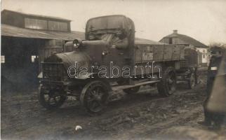 Kovel, Kowel; soldiers, military vehicle, photo