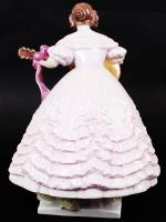 Herendi Déryné, kézzel festett, jelzett, hibátlan, m:36 cm