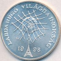 1997. 750Ft Ag "Labdarúgó VB" T:BU Csak 3000db! Dísztokban. Tanúsítvánnyal