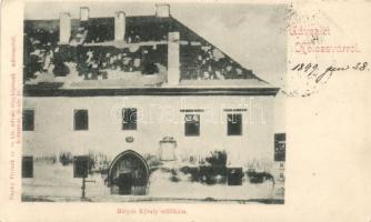 1899 Kolozsvár, Mátyás király szülőháza / the birth house of King Mathias