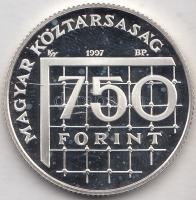 1997. 750Ft Ag "Labdarúgó VB" T:PP
Adamo EM149