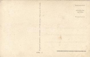 Italian art postcard, smoking lady s: Colombo