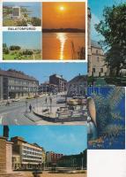 180 db modern, magyar városképes lap / 180 modern, Hungarian postcards