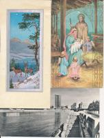 170 db modern művészi reprodukciós és reklámlapok / 170 modern art reproduction and advertisement cards