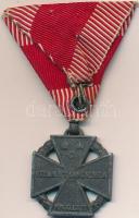 1916. "Károly-Csapatkereszt" cink kitüntetés mellszalaggal T:2
Hungary 1916. "Karl Tr...