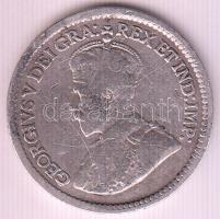 Új-Fundland 1912. 5C Ag "V. György" T:2-
Newfoundland 1912. 5 Cents Ag "George V&quot...