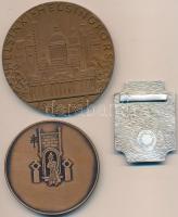 3db különféle emlékérem T:1-,2
3 different medallions C:AU,XF