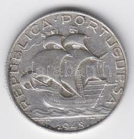 Portugália 1943. 2 1/2Esc Ag T:2
Portugal 1943. 2 1/2 Escudos Ag C:XF