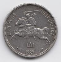 Litvánia 1925. 2L Ag T:2 Lithuania 1925. 2 Litu Ag C:XF