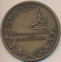 1985. "A Szövetkezeti Mozgalom Szolgálatáért / Felszabadulásunk 40. évfordulójára" Br emlé...