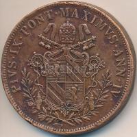 Pápai Állam 1849B 5B "IX. Pius" T:2 ph.
Papal States 1849B 5 Baiocchi "Pius IX" ...