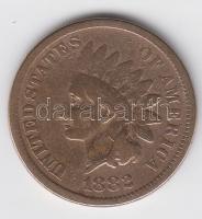 Amerikai Egyesült Államok 1882. 1c "Indián" T:2-,3
USA 1882. 1 Cents "Indian" C:...