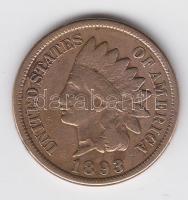 Amerikai Egyesült Államok 1892. 1c "Indián" T:2-,3
USA 1892. 1 Cents "Indian" C:...
