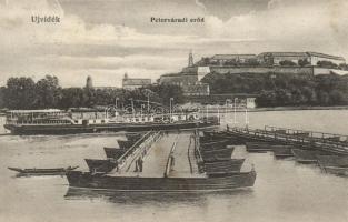 Újvidék, Novi Sad; Péterváradi erőd, hajóhíd / fortress, pontoon bridge (EK)