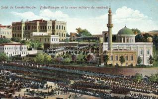 Constantinople, Vildiz-Kiosque, military review