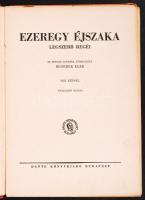 Ezeregy éjszaka legszebb regéi. Az ifjúság számára átdolgozta Benedek Elek. Sok képpel. Nyolcadik ki...