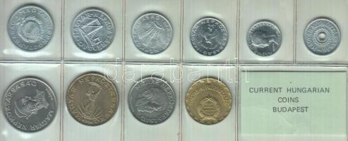 1984. 2f-20Ft 10db klf érmés forgalmi sor fóliatokban T:1
Adamo F017