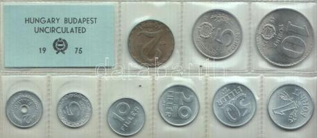 1975. 2f-10Ft 9db klf érmés forgalmi sor fóliatokban T:1
Adamo F008