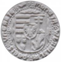 1999. Jubileumi Szent László emlékérem (40mm) porcelánból, dísztokban T:1