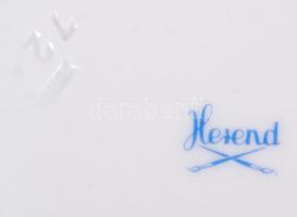 Herendi teás csésze és alj, kézzel festett, jelzett, hibátlan