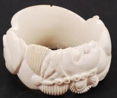 Faragott, csont karperec / Ivory bracelet 10 cm