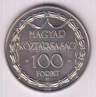 1990. 100Ft "200 éves a hivatásos magyar nyelvű színjátszás" T:BU Adamo EM118