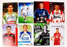 Német football jétékosok 41 db aláírt  kép / German football players 41 autograph signed pictures