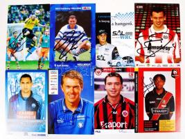 Német football jétékosok 41 db aláírt  kép / German football players 41 autograph signed pictures