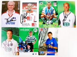 Német football jétékosok 41 db aláírt  kép / German football players 41 autograph signed pictures