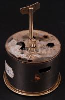 Régi, bútorba, vagy dísztárgyba építhető óraszerkezet. Javításra szorul d:6 cm