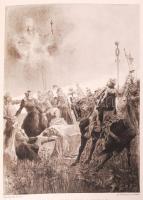 Bartók Lajos: Mohács után. Történeti dráma. Pap Henrik rajzaival. Bp., (1898), Athenaeum. Kiadói ara...