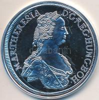 DN "Magyar tallérok utánveretben - Mária Terézia tallérja 1745." Ag (0,999) emlékérem (20g/38.61mm) T:PP Tanúsítvánnyal