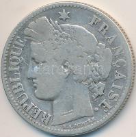 Franciaország / Modern Köztársaság 1870A 2Fr Ag kis "A" T:3
France / Modern Republic 1870A...