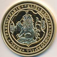 DN "Magyar aranypénzek utánveretben - Bocskai Erzsébet 10 dukát" aranyozott Ag emlékérem (...