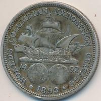 Amerikai Egyesült Államok 1893. 1/2$ Ag "Kolumbusz / Santa Maria" T:2-
USA 1893. 1/2 Dolla...
