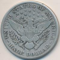 Amerikai Egyesült Államok 1912D 1/2$ Ag "Barber" T:3
USA 1912D 1/2 Dollar Ag "Barber&...