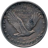 Amerikai Egyesült Államok 1919S 1/4$ Ag "Standing Liberty" T:2-
USA 1912 1/4 Dollar Ag &qu...