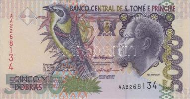 Sao Tomé és Principé 1996. 5000D T:1 Sao Tomé and Principé 1996. 5000 Dobras C:UNC