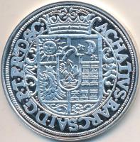 Magyar tallérok utánveretben "Barcsay Ákos Tallérja 1660." Ag (0,333) 20g T:PP Tanúsítvánn...